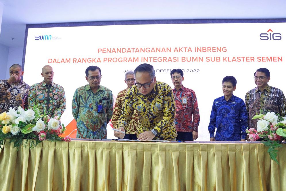 Sah! Pemerintah Inbreng 75,51 Persen Saham Semen Indonesia ke Semen Baturaja